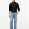 Camicia in misto lino dalla vestibilità regolare Camicia in misto lino dalla vestibilità regolare