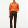 Camicia in misto lino dalla vestibilità regolare Camicia in misto lino dalla vestibilità regolare