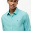 Camicia in misto lino dalla vestibilità regolare Camicia in misto lino dalla vestibilità regolare
