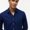 Camicia in misto lino dalla vestibilità regolare Camicia in misto lino dalla vestibilità regolare