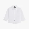 Camicia in oxford elasticizzata per neonati