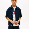 Camicia in seersucker per bambino Camicia in seersucker per bambino