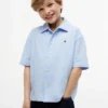 Camicia in seersucker per bambino Camicia in seersucker per bambino