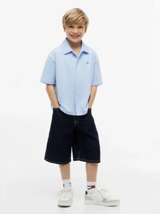 Camicia in seersucker per bambino