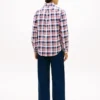 Camicia in twill a quadri audaci, vestibilità regolare Camicia in twill a quadri audaci, vestibilità regolare