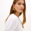 Camicia leggera con arricciature