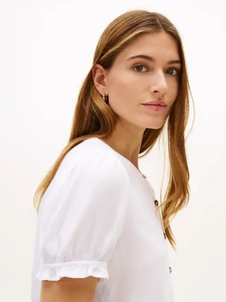 Camicia leggera con arricciature Camicia leggera con arricciature