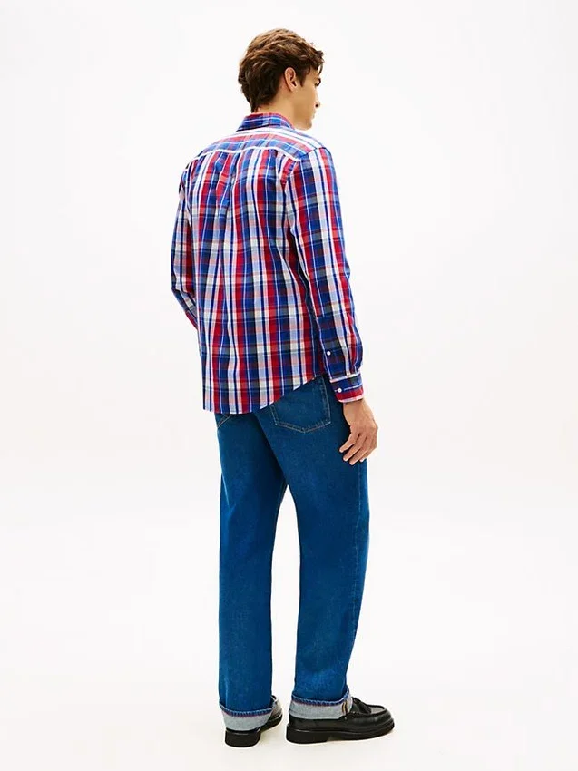 Camicia Multi-Check Flex dal taglio regolare Camicia Multi-Check Flex dal taglio regolare
