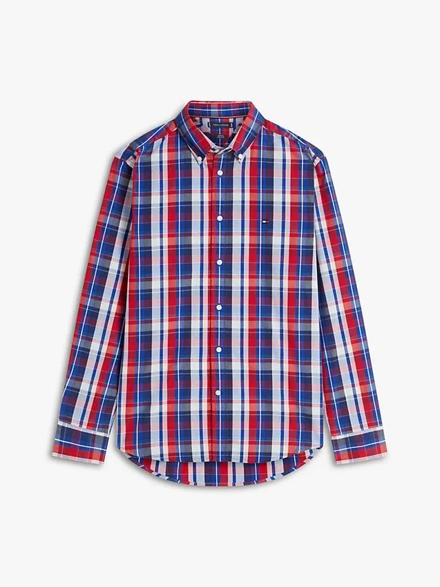 Camicia Multi-Check Flex dal taglio regolare Camicia Multi-Check Flex dal taglio regolare