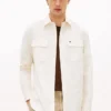 Camicia oversize in twill spazzolato, vestibilità regolare