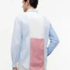 Camicia Oxford a blocchi di colore, vestibilità regolare
