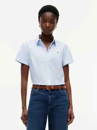 Camicia Oxford a maniche corte