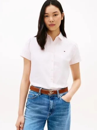 Camicia Oxford a maniche corte