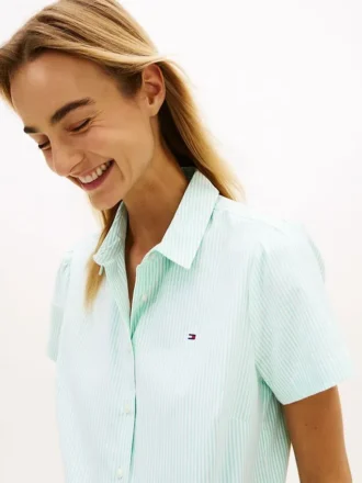 Camicia Oxford a maniche corte