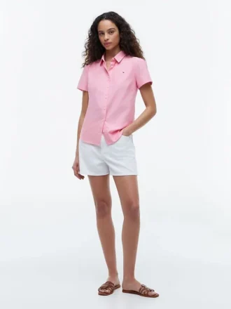 Camicia Oxford a maniche corte