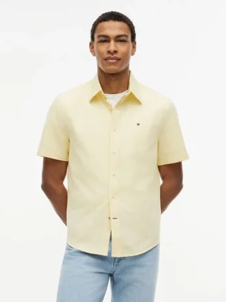 Camicia Oxford a maniche corte in pantaloncini Regular Fit
