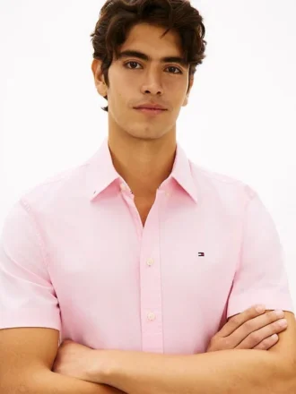 Camicia Oxford a maniche corte in pantaloncini Regular Fit