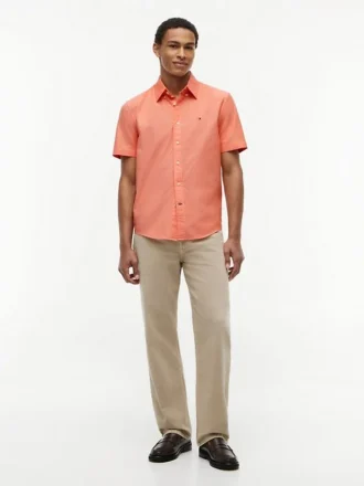 Camicia Oxford a maniche corte in pantaloncini Regular Fit
