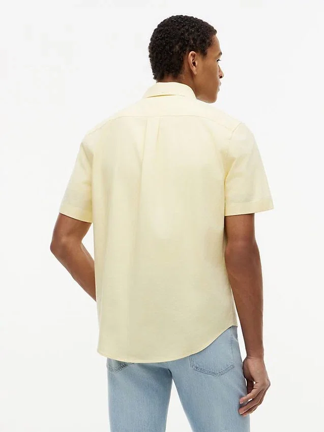 Camicia Oxford a maniche corte in pantaloncini Regular Fit Camicia Oxford a maniche corte in pantaloncini Regular Fit