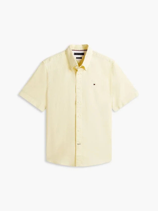 Camicia Oxford a maniche corte in pantaloncini Regular Fit Camicia Oxford a maniche corte in pantaloncini Regular Fit