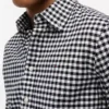 Camicia Oxford a quadretti, vestibilità regolare