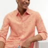 Camicia Oxford a quadretti, vestibilità regolare Camicia Oxford a quadretti, vestibilità regolare