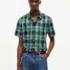 Camicia Oxford a quadri audaci con vestibilità regolare Camicia Oxford a quadri audaci con vestibilità regolare