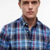 Camicia Oxford a quadri audaci con vestibilità regolare Camicia Oxford a quadri audaci con vestibilità regolare