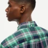 Camicia Oxford a quadri audaci con vestibilità regolare Camicia Oxford a quadri audaci con vestibilità regolare