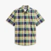 Camicia Oxford a quadri audaci con vestibilità regolare Camicia Oxford a quadri audaci con vestibilità regolare