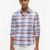 Camicia Oxford a quadri con vestibilità regolare Camicia Oxford a quadri con vestibilità regolare
