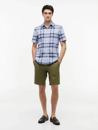 Camicia Oxford a quadri con vestibilità regolare
