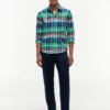 Camicia Oxford a quadri con vestibilità regolare Camicia Oxford a quadri con vestibilità regolare