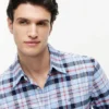 Camicia Oxford a quadri con vestibilità regolare Camicia Oxford a quadri con vestibilità regolare
