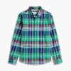 Camicia Oxford a quadri con vestibilità regolare Camicia Oxford a quadri con vestibilità regolare