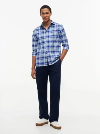 Camicia Oxford a quadri Regular Fit