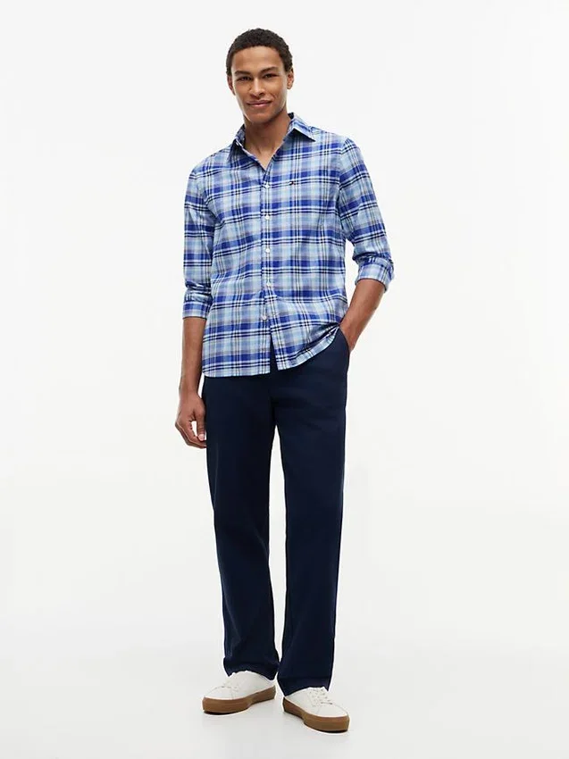 Camicia Oxford a quadri Regular Fit Camicia Oxford a quadri Regular Fit