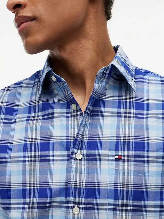 Camicia Oxford a quadri Regular Fit Camicia Oxford a quadri Regular Fit