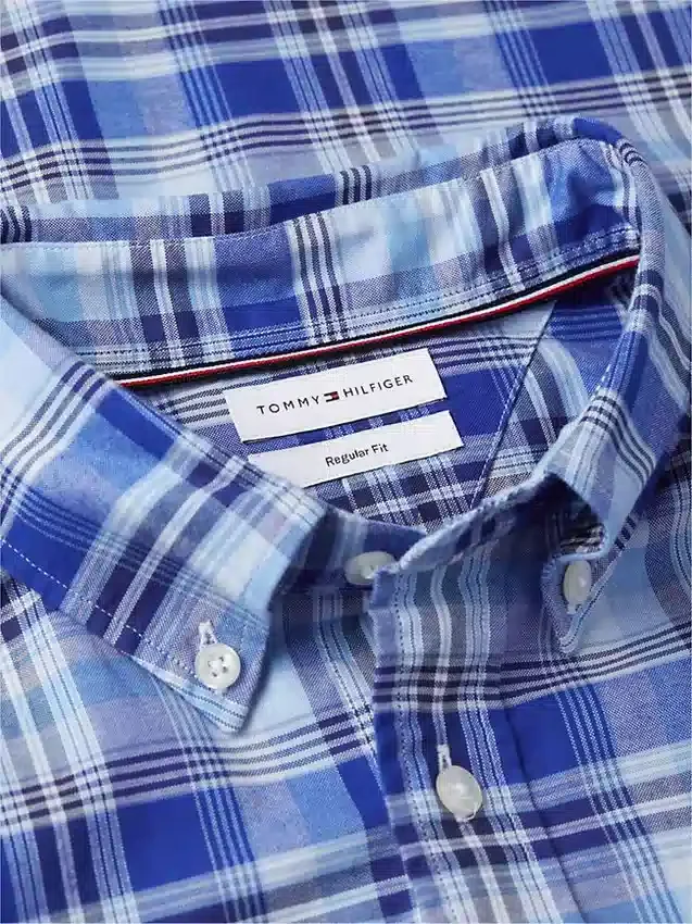 Camicia Oxford a quadri Regular Fit Camicia Oxford a quadri Regular Fit