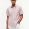 Camicia Oxford a righe a maniche corte Camicia Oxford a righe a maniche corte