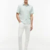 Camicia Oxford a righe a maniche corte Camicia Oxford a righe a maniche corte