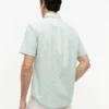 Camicia Oxford a righe a maniche corte Camicia Oxford a righe a maniche corte