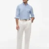 Camicia Oxford a righe con taschino, vestibilità regolare