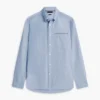 Camicia Oxford a righe con taschino, vestibilità regolare