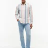 Camicia Oxford a righe Regular Fit Camicia Oxford a righe Regular Fit