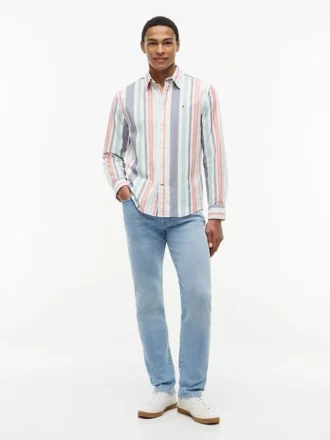 Camicia Oxford a righe Regular Fit