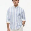 Camicia Oxford con monogramma e vestibilità classica
