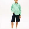 Camicia Oxford elasticizzata a quadretti per bambini Camicia Oxford elasticizzata a quadretti per bambini