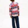 Camicia Oxford elasticizzata a quadri per bambini Camicia Oxford elasticizzata a quadri per bambini