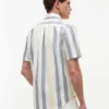 Camicia Oxford elasticizzata a righe Regular Fit